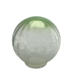 200mm Green Tipped Christopher Wray Globe Shade with 100mm Fitter Neck