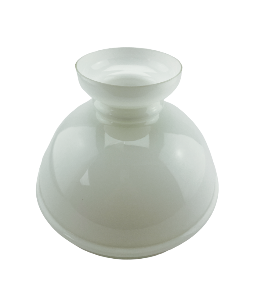 Original Opal Oil Lamp Dome Shade with 290mm Base