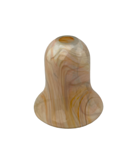 Christopher Wray Orange/Brown Swirl Tulip Shade with 30mm Fitter Hole