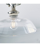 Barford Clear Semi Flush Celling Light