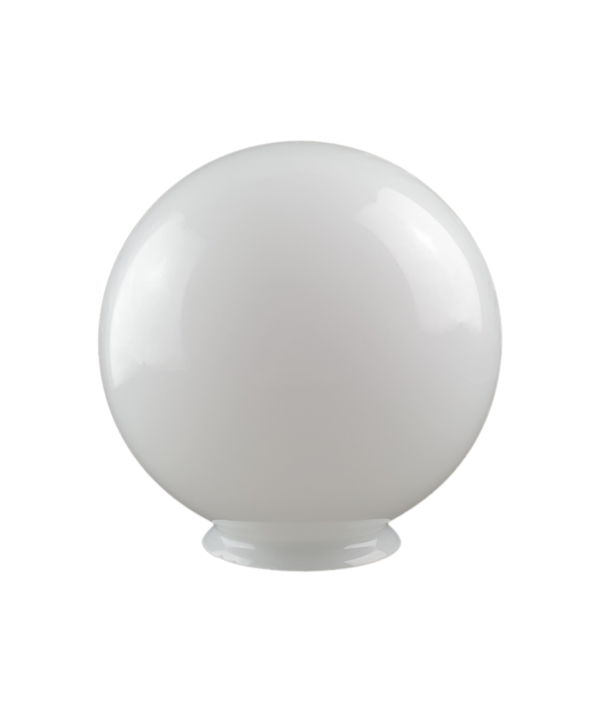 250mm Opal Globe with 95mmFitter Neck (Gloss or Matt)
