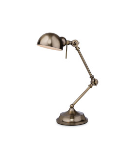 Beau Table Lamp Antique Brass