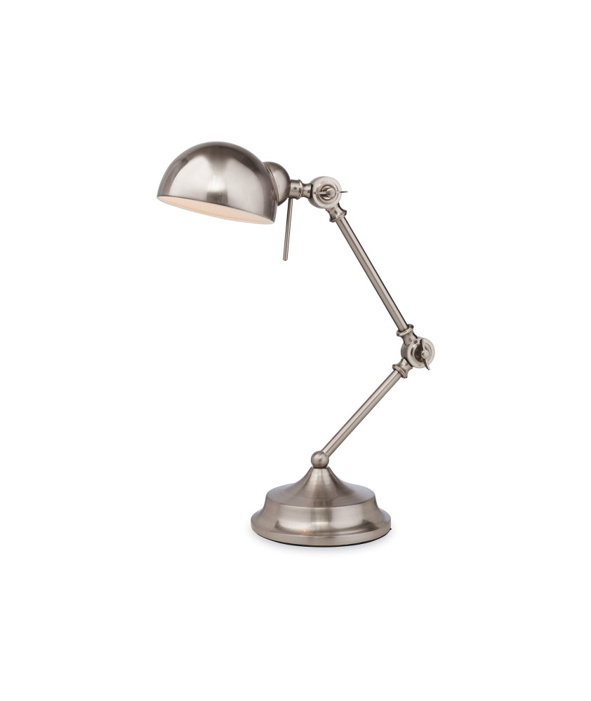 Beau Table Lamp Brushed Steel