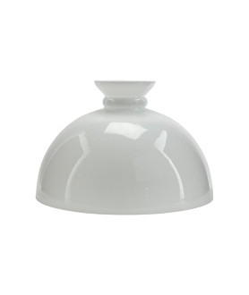 290mm Base Opal Oil Lamp Dome Shade