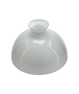 290mm Base Opal Oil Lamp Dome Shade