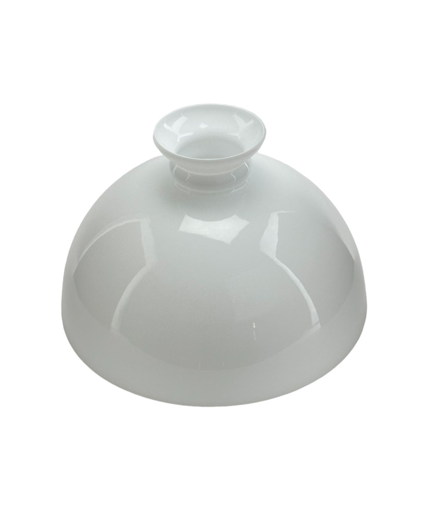 340mm Base Opal Oil Lamp Dome Shade