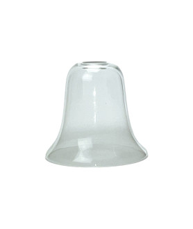 Classic Bell Light Shade with 30mm Fitter Hole (Clear or Frosted)