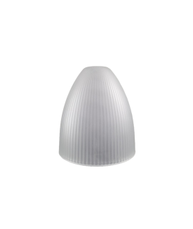 140mm Prismatic Light Shade with 30mm Fitter Hole (Clear, Frosted or Amber)