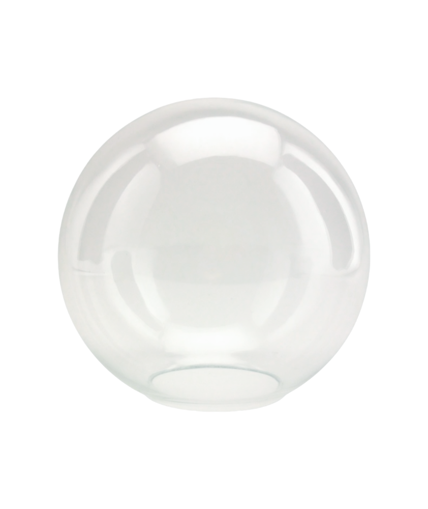 600mm Clear Globe with 100mm Fitter Hole 