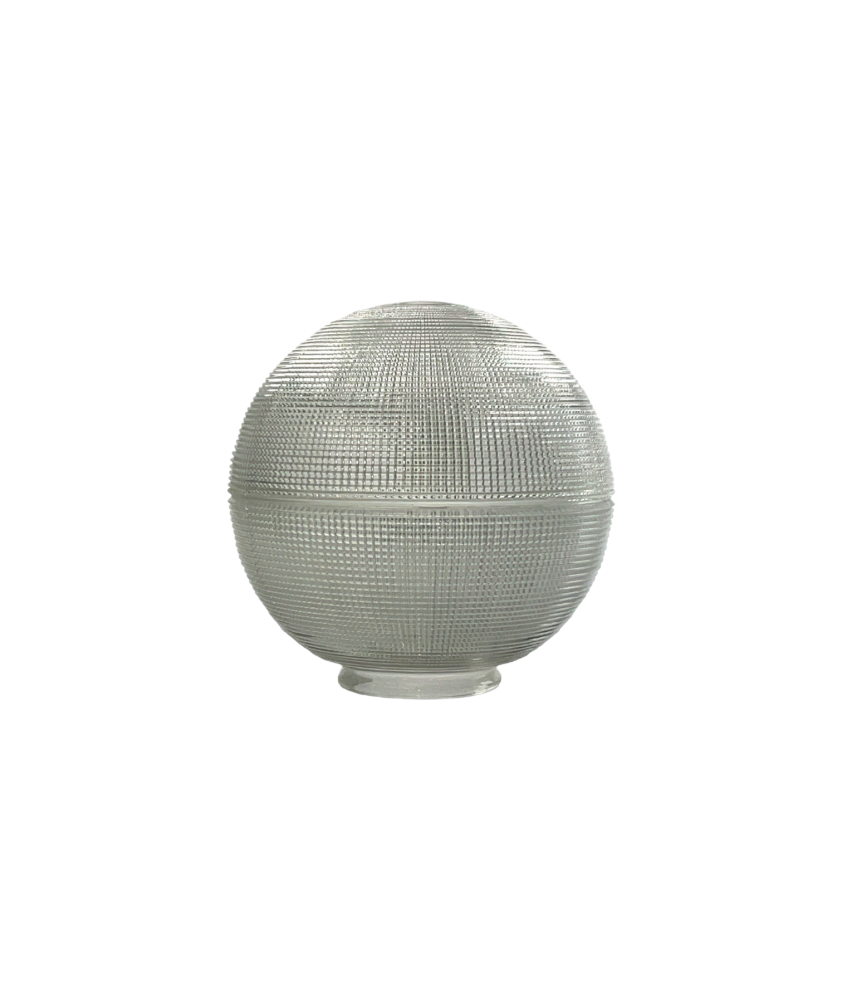 165mm Prismatic/Holophane Globe with 80mm Fitter Neck