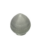 160mm Prismatic/Holophane Acorn Light Shade with 100mm Fitter Neck