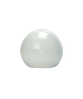 130mm Opal Globe with 28mm Fitter Hole and 90mm Second Hole