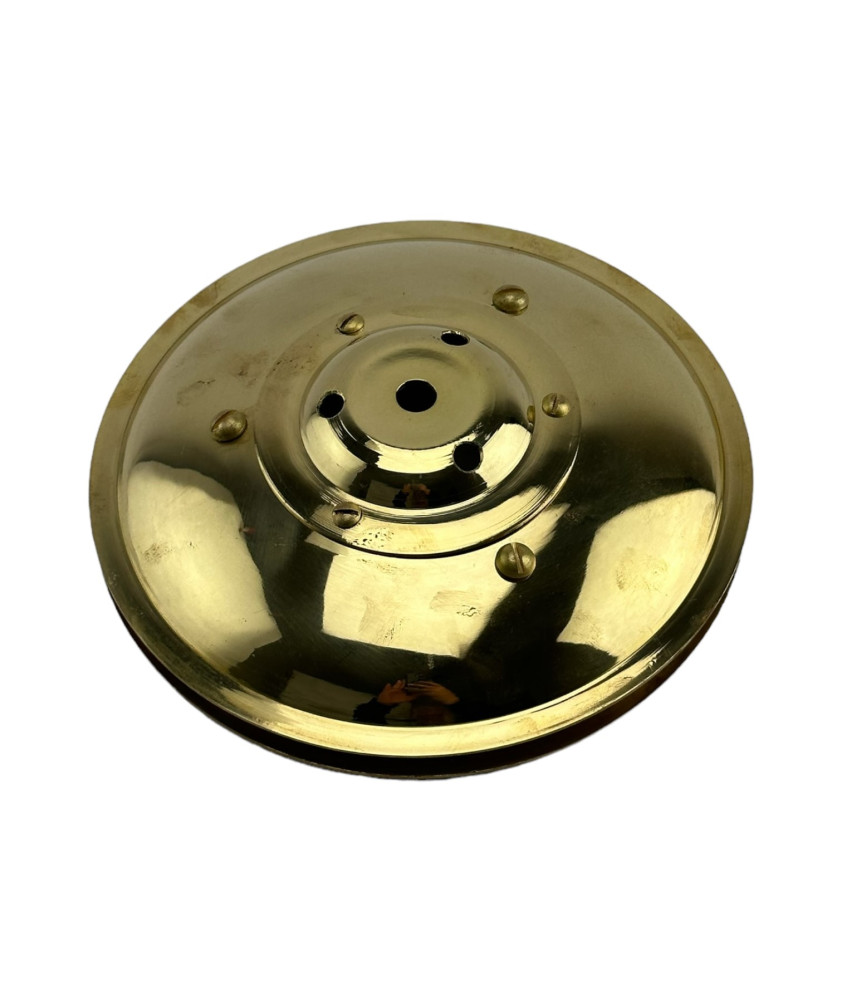 150mm Flush Gallery Brass