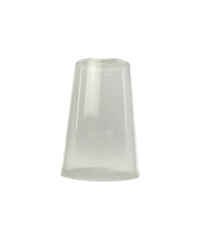 Tapered Glass Cone Shade with 40mm Fitter Hole