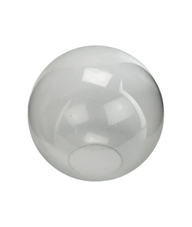 150mm Clear Globe with 80mm Fitter Hole(Clear or Frosted)