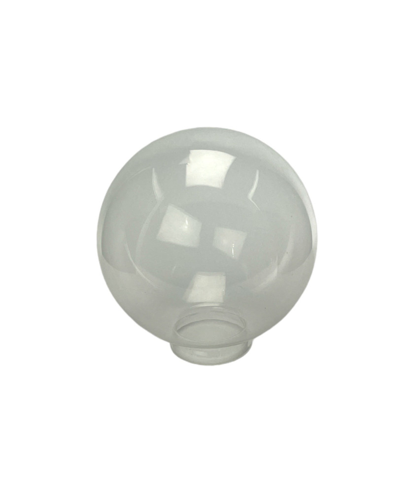 200mm Clear Globe with 80mm Fitter Neck (Clear or Frosted)