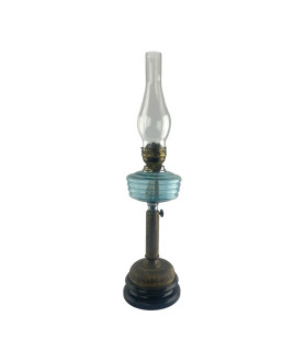 Brunner & Co Lion Head Metal Pedestal Oil Lamp – SummerhillCuriosities