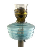 Duplex Oil Lamp with Blue Font