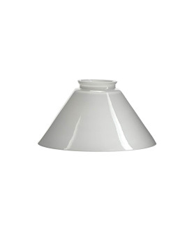 Small 165mm Opal Coolie Light Shade with 57mm Fitter Neck