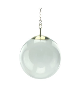 Monks Cap Gallery in Brass Suitable for 140-160mm Opening