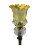 Complete Banquet Oil Lamp with Marble Column