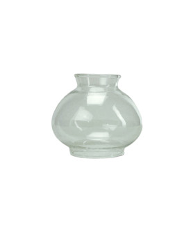 Small Clear Oil Lamp Shade with 55mm Base