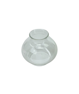 Small Clear Oil Lamp Shade with 55mm Base