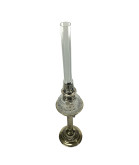 Complete Chrome Oil Lamp with Kosmos Burner