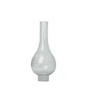 Oil Lamp Chimney with 43mm Base