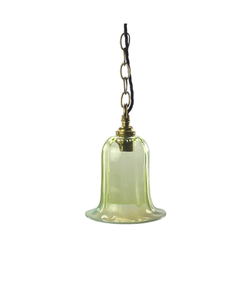 Vaseline Bell Shade with 30mm Fitter Hole