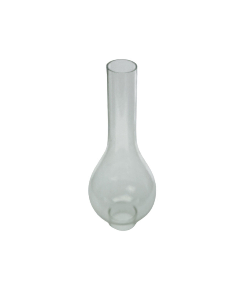 Oval Slip Oil Lamp Chimney with 45mm Base