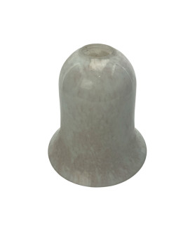 Grey/Pink Mottled Bell Shade with 30mm Fitter Hole