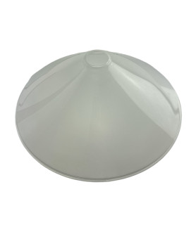 255mm Internally Frosted Coolie Light Shade with 30mm Fitter Hole