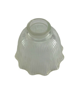 Small Frilled Prismatic Tulip Shade with 55mm Fitter Neck