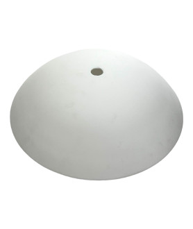 Matt Opal Ceiling Bowl Shade with 20mm Centre Hole