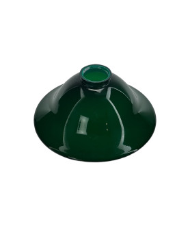 Small Green Coolie Light Shade with 55mm Fitter Neck