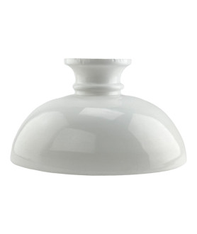 390mm Base Opal Dome Oil Lamp Shade