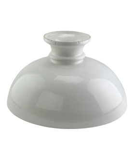 390mm Base Opal Dome Oil Lamp Shade