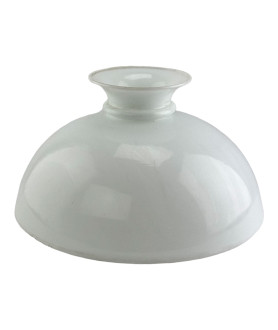 400mm Base Opal Dome Oil Lamp Shade