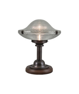 Prismatic Duo Table Lamp with a Antique Bronze Finish