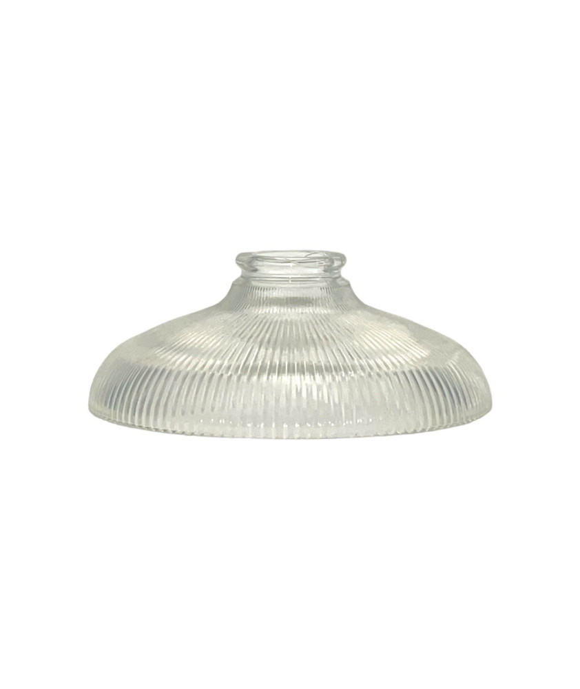 200mm Prismatic Flat Coolie Shade with 55mm Fitter Neck