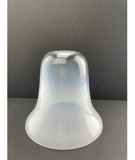 115mm Clear to Opal Bell Shade with 30mm Fitter Hole