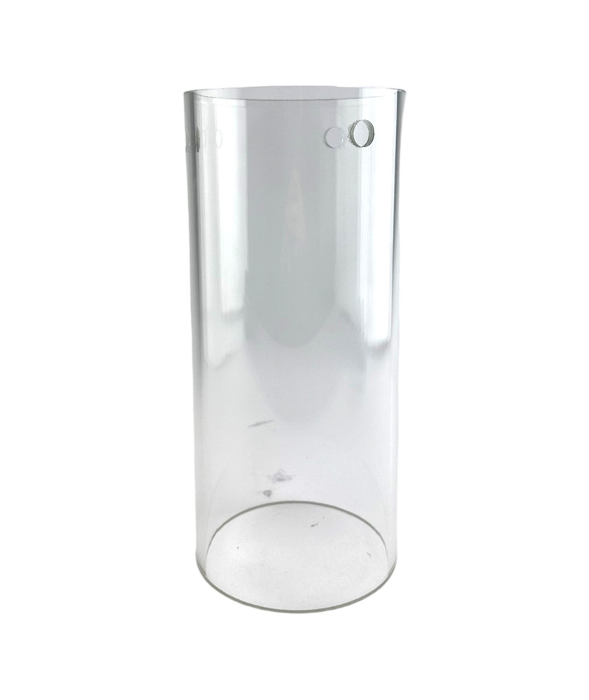 300mm Clear Glass Cylinder with 3 holes for Spider Fitting
