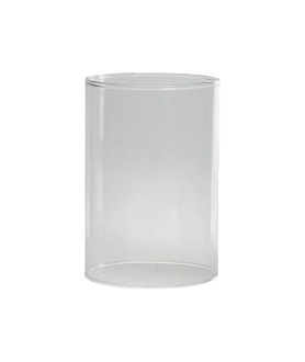 150mm Clear Glass Cylinder with 100mm Base