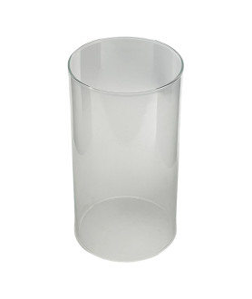 240mm Clear Glass Cylinder with 130mm Base