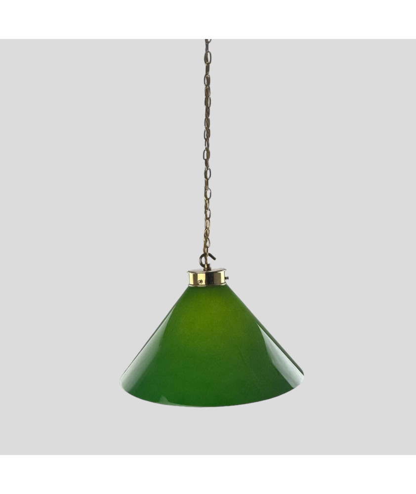 Green Coolie Chain Pendant (Various Sizes & Finishes)