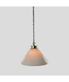 Opal Coolie Chain Pendant (Various Sizes & Finishes)