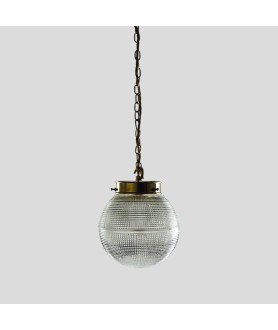 165mm Prismatic Globe Chain Pendant (Various Finishes)