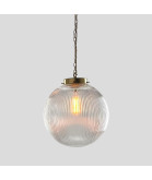 300mm Reeded Chain Pendant (Various Finishes)