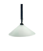 232mm Opal Coolie Light Shade with 28mm Fitter Hole